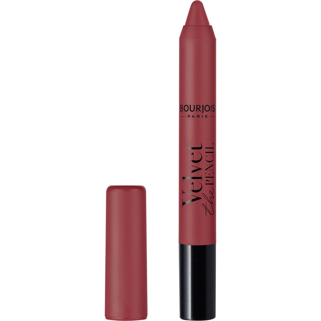 Velvet The Pencil Rouge à lèvres 11 Red Vin'tage - Bourjois - Maquillage - Visuel 1
