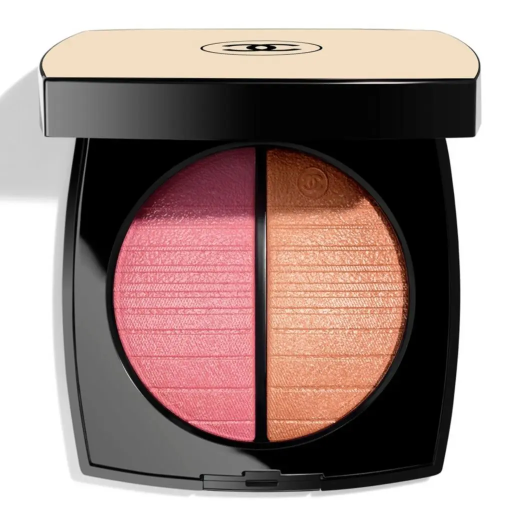 LES BEIGES POUDRE BELLE MINE LUMIERE DORÉE ÉCLAT DU SOIR 6.4G - CHANEL - Maquillage - Visuel 1
