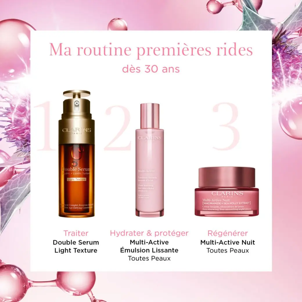 Multi-Active Émulsion Lissante, Booster d'Éclat - Toutes Peaux 100ml - Clarins - Soin - Visuel 4