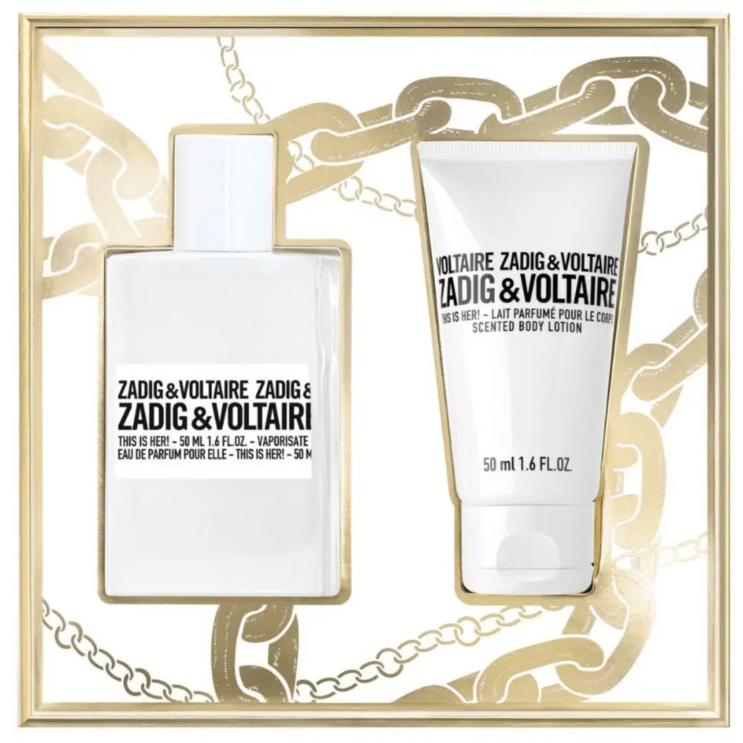 Coffret This is Her  Eau de Parfum 50ml & Lait Corps  - Zadig & Voltaire - Parfum - Visuel 2