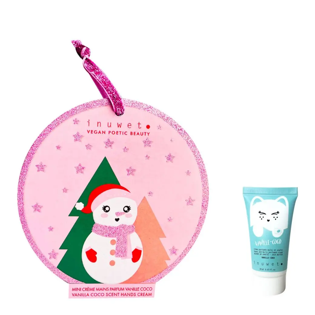 Coffret Santa Bonhomme de Neige Crème Mains & Ongles  - Inuwet - Soin - Visuel 3