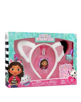 Coffret Gabby's Dollhouse Eau de Toilette 50ml, Vernis, Stickers & Serre-Tête 