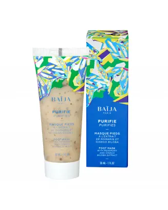 Masque Pieds Purifiant Extrait de Romarin & Ginkgo Biloba 30ml