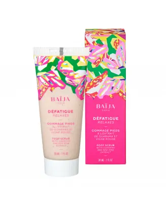Gommage Pieds Défatiguant Guarana & Vigne Rouge 30ml
