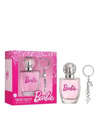 Coffret Barbie Eau de Toilette 100ml & Porte-clé 