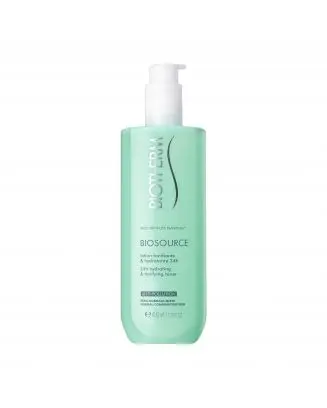 Lotion Biosource Peaux normales à mixtes 400ml Lotion tonifiante et hydratante Flacon Pompe 400 ml