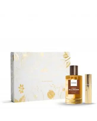 Coffret Vanille de la Réunion Eau de Parfum 100ml & Vaporisateur de Sac 