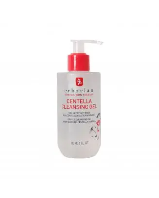 Centella Cleansing Gel Gel Nettoyant Doux à la Centella Asiatica Apaisante Flacon pompe 180ml