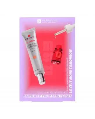 Coffret Duo Essentiels Beauté CC Crème Doré & Skin Therapy Oil 