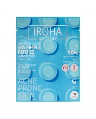 SOS Boutons Patchs Ciblés Anti-Imperfections 18 Pimple Patchs