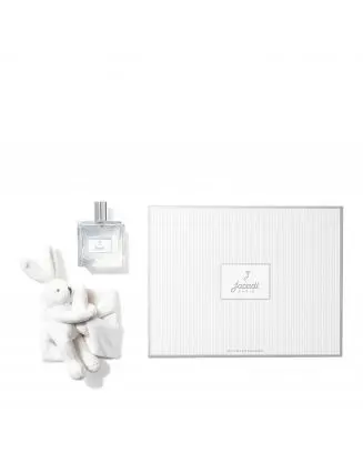 Coffret Le Bébé Coffret eau de senteur Le Bébé 100ml et son doudou lapin Coffret eau de toilette 100ml et doudou lapin