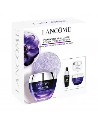 Coffret Rénergie Crème Jour, Crème Nuit, Sérum Visage & Crème Yeux 