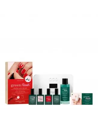 Coffret Duo Green Flash Routine Manucure LED 