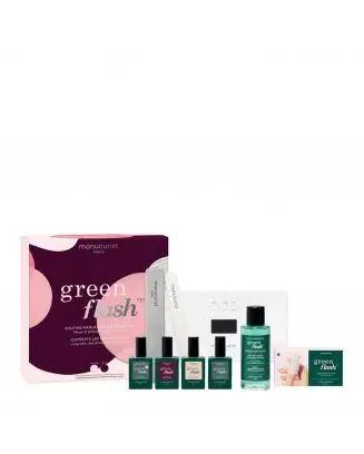 Coffret Green Flash Routine Manucure LED Complète 