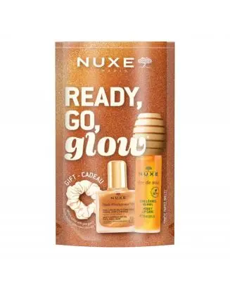 Coffret Rêve de Miel® Huile Sèche Multi-Fonctions, Soin Lèvres & Chouchou 