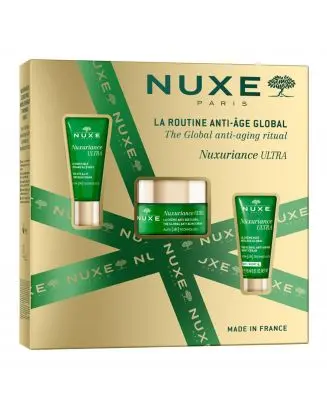 Coffret La Routine Anti-Âge Global Crème Jour, Crème Nuit & Crème Yeux et Lèvres 