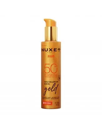 Nuxe Sun Huile Solaire Or SPF50 Visage & Corps 150ml