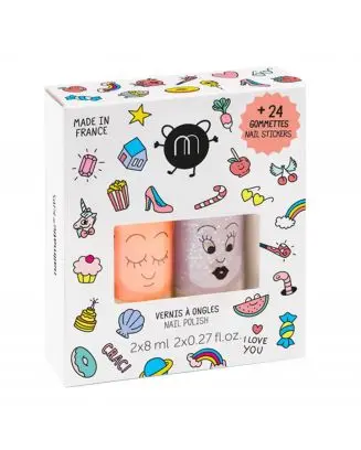 Coffret Crac Vernis Enfant & Gommettes 