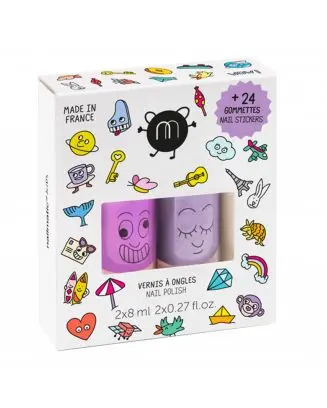 Coffret WOW Vernis enfant & Gommettes 