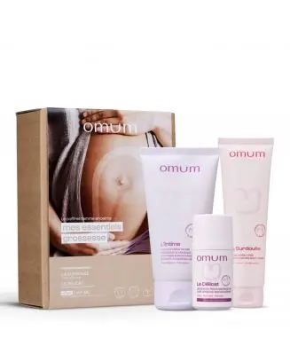 Coffret Essentiels Grossesse Crème Vergetures, Déodorant & Soin d'Hygiène intime 