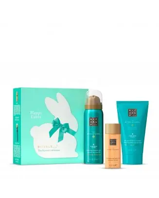 Coffret The Ritual of Karma Mousse de Douche, Crème Corps & Huile Corps Scintillante 