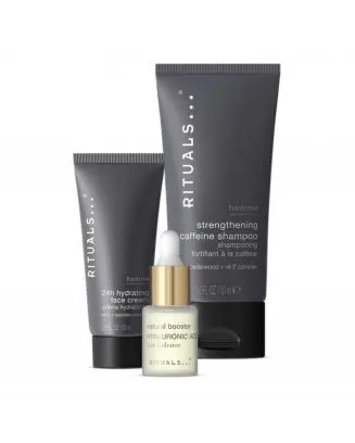 Coffret Rituals Homme Shampooing, Crème & Sérum Visage 