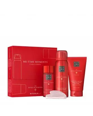 The Ritual of Ayurveda Masque Visage et Corps, Mousse de Douche, Huile de Bain & Gua Sha 
