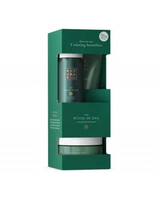 Coffret The Ritual of Jing Mousse de Douche, Gommage & Crème Corps 