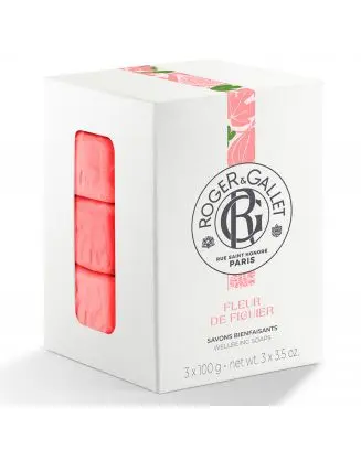 Coffret Fleur de Figuier 3 Savons Bienfaisants  - Roger & Gallet - Soin - Visuel 1