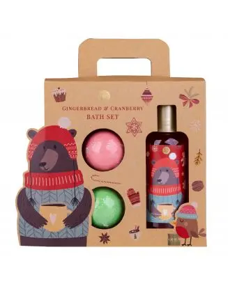 Coffret Hello Winter Gel Douche & Bombes de Bain 