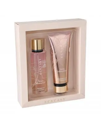 Coffret Ecstasy Sexy Vanilla Brume & Lait Corps 