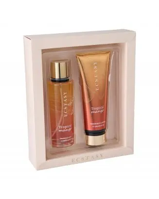 Coffret Ecstasy Tropical Mango Brume & Lait Corps 