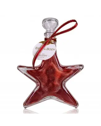 Bain Moussant Etoile Bordeaux Nacré Pailleté Vanille & Bergamote 200ml