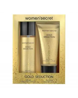 Coffret Gold Seduction Brume Parfumée 85ml & Lait Corps 