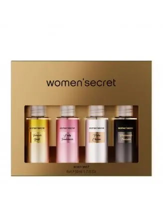 Coffret Brumes Parfumées Corps 4 Brumes Parfumées 50ml 