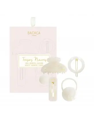 Coffret Trésors Nacrés Pince, Barrettes & Élastique 