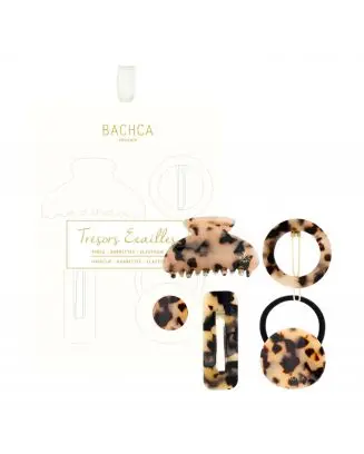Coffret Trésors Écailles Pince, Barrettes & Élastique 