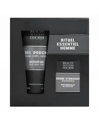 Coffret Rituel Essentiel Homme Gel Douche & Baume Hydratant 