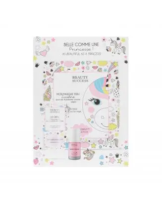 Coffret Belle comme une Princesse Crème Hydratante, Masque Tissu, Vernis & Bague 