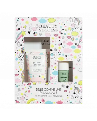 Coffret Belle comme une Princesse Crème Hydratante, Masque Tissu & Vernis 