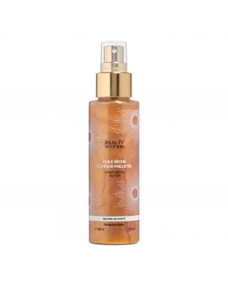 Huile Sèche Iconique Pailletée Visage, Corps & Cheveux 100ml