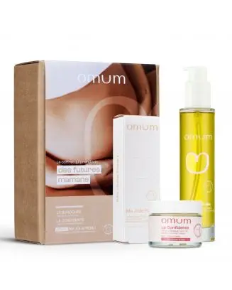 Coffret Futures Mamans Le Coffret BIO qui prend soin des Futures Mamans  - Omum - Soin - Visuel 1