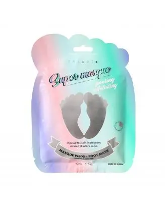 SUPER MASQUE PIEDS - EXFOLIANT Masque Chaussettes Peeling Pour les Pieds 