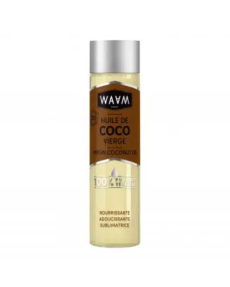 HUILE DE COCO Cheveux et corps  - Waam - Soin - Visuel 1