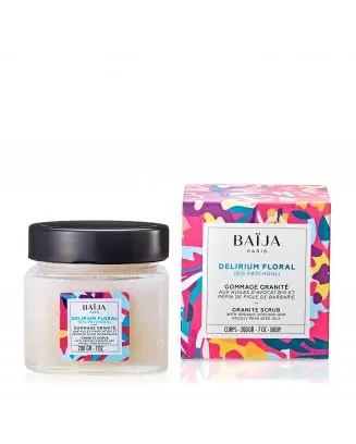GOMMAGE CORPS DELIRIUM FLORAL Gommage Corps Granité Iris Patchouli 