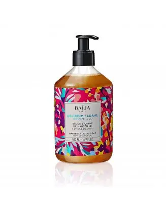 SAVON LIQUIDE DELIRIUM FLORAL Savon liquide corps et mains Iris Patchouli 