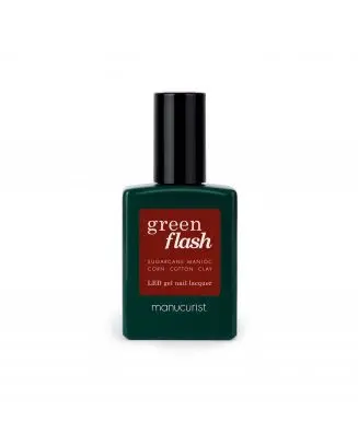 Vernis Green Flash Semi-Permanent 