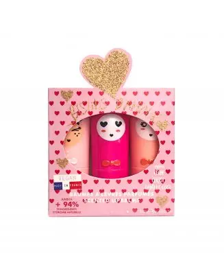 Coffret Bisous Utra Red Trio Bisous Ultra Red 3x3,5g Peche, Cerise, Vanille-Coco