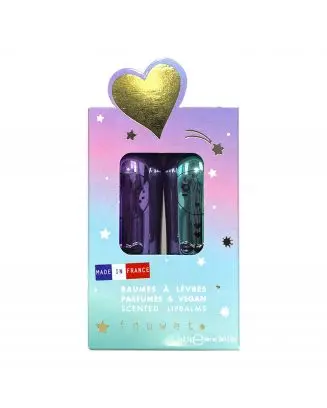 Coffret Noël Rainbow Duo de Baumes à Lèvres 