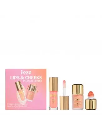 Coffret Lips & Cheeks Peach Combo  - Jozz Beauty - Maquillage - Visuel 1